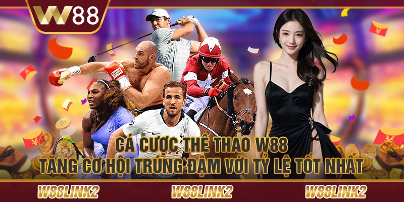 Cá cược thể thao W88 – Tăng cơ hội trúng đậm với tỷ lệ tốt nhất